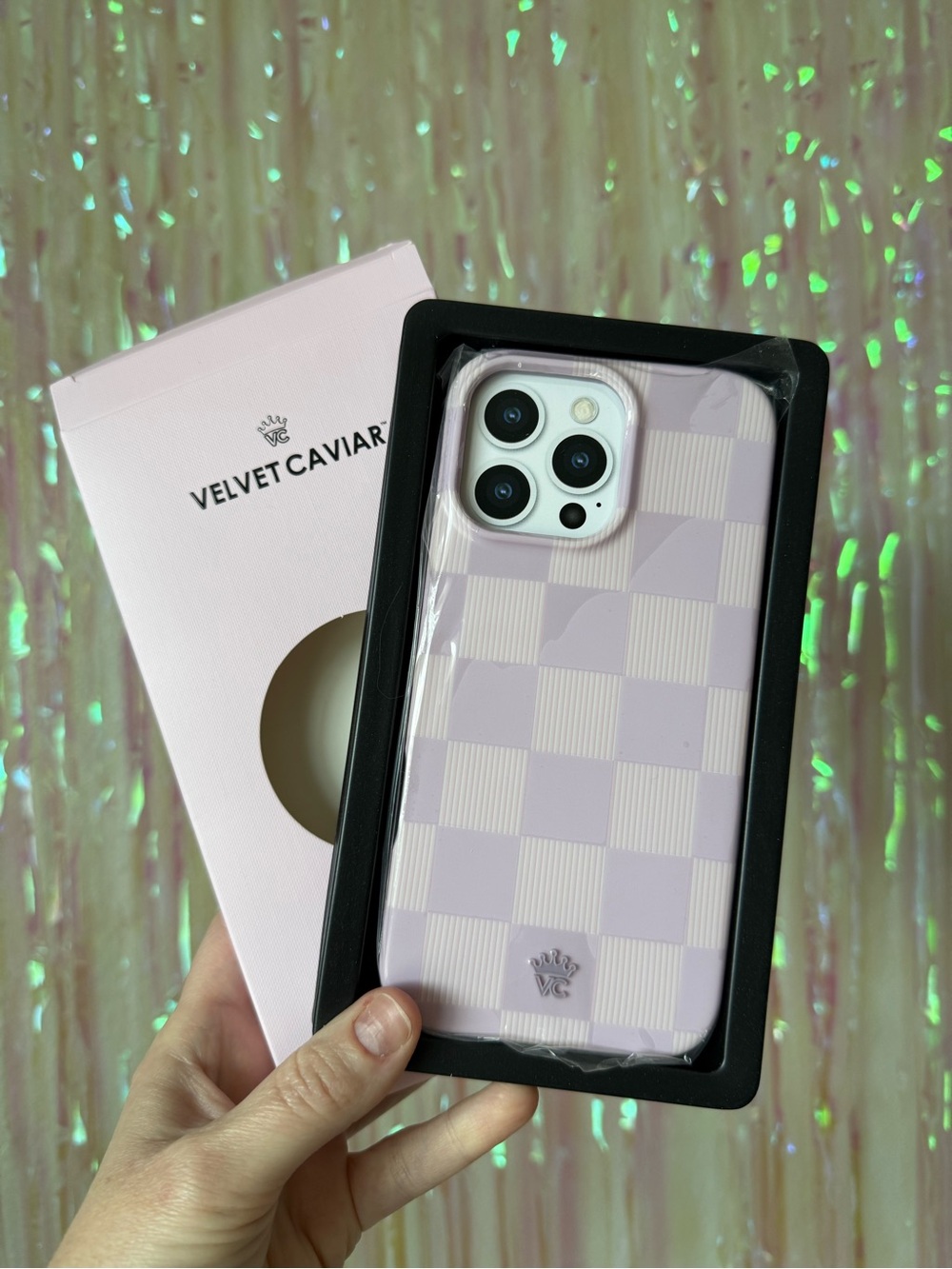 Velvet Caviar iPhone 16 pro max case